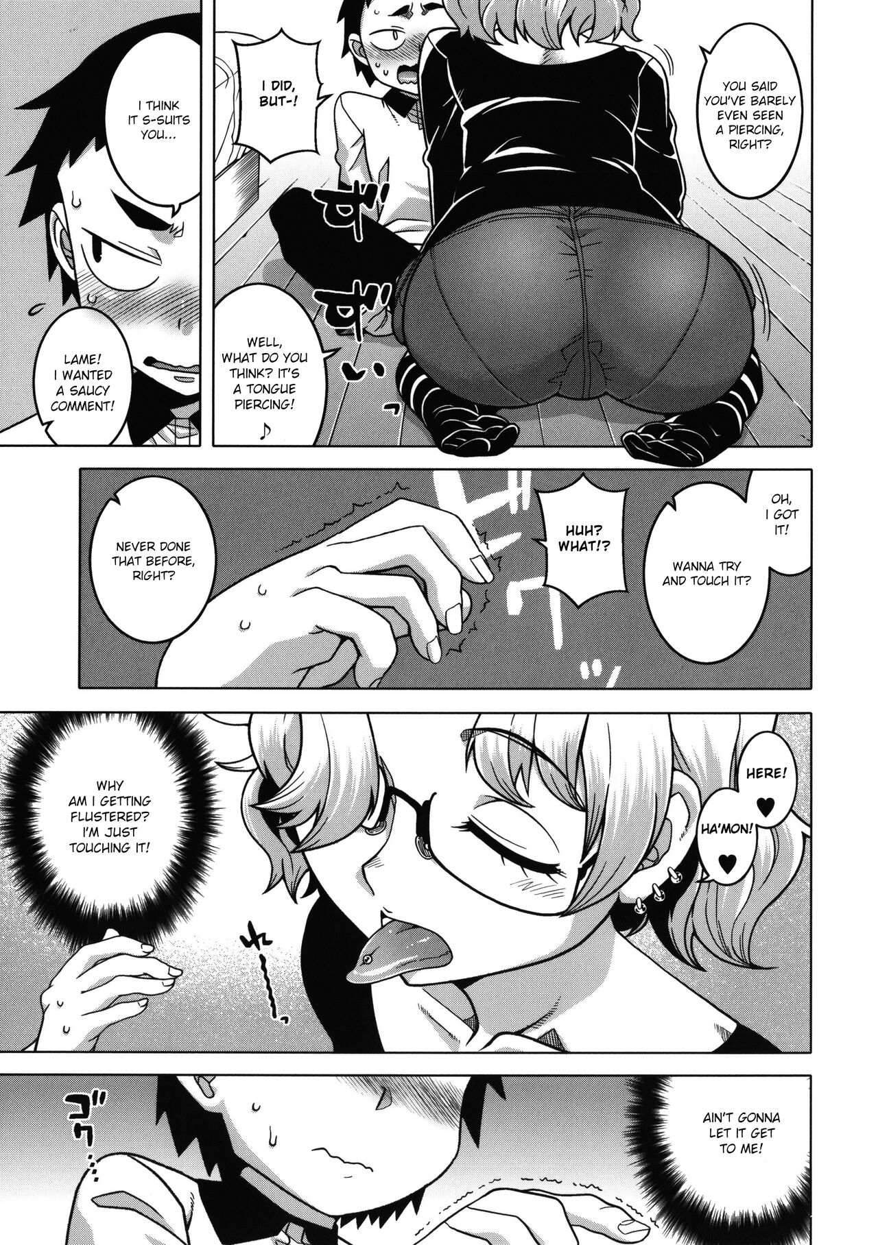 Hentai Manga Comic-Chotto Bijin de Mune ga Dekakute Eroi dake no Baka Nee-Chapter 4-7